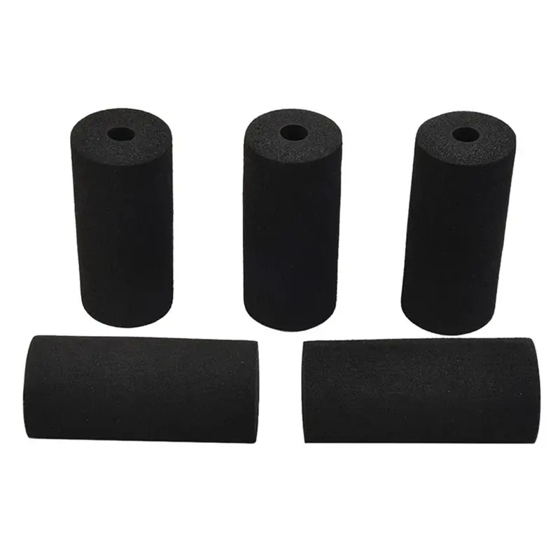 A27F-2 Set 6 Inch Spare Roller Wheel For Glue Applicator Sponge Roller Replacement Set 5 Pack Suitable For PVC Latex Wood
