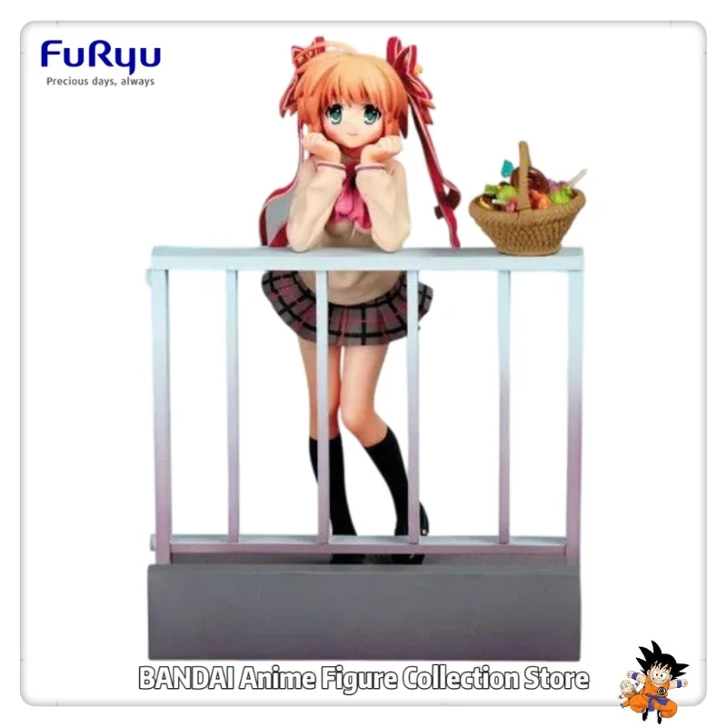 

In Stock Original FuRyu Little Busters! Komari Kamikita Height 17cm Anime Trendy Toys Peripherals Models Ornaments Figures