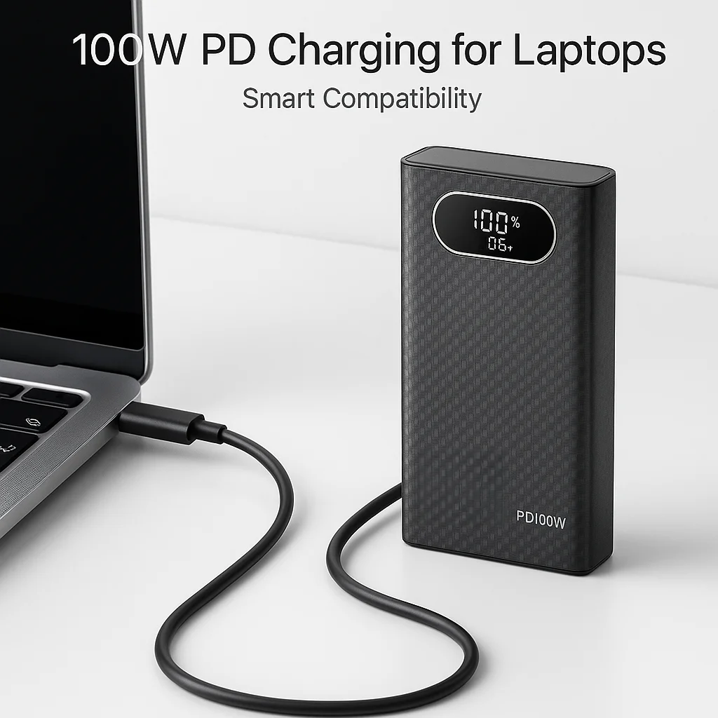 

Усовершенствованный взимку 6 × 2100 аккумулятор Power Bank Shell PD100W чехол для быстрой зарядки DIY корпус для ноутбука телефона PPS PD3.0 QC3.0 устройства