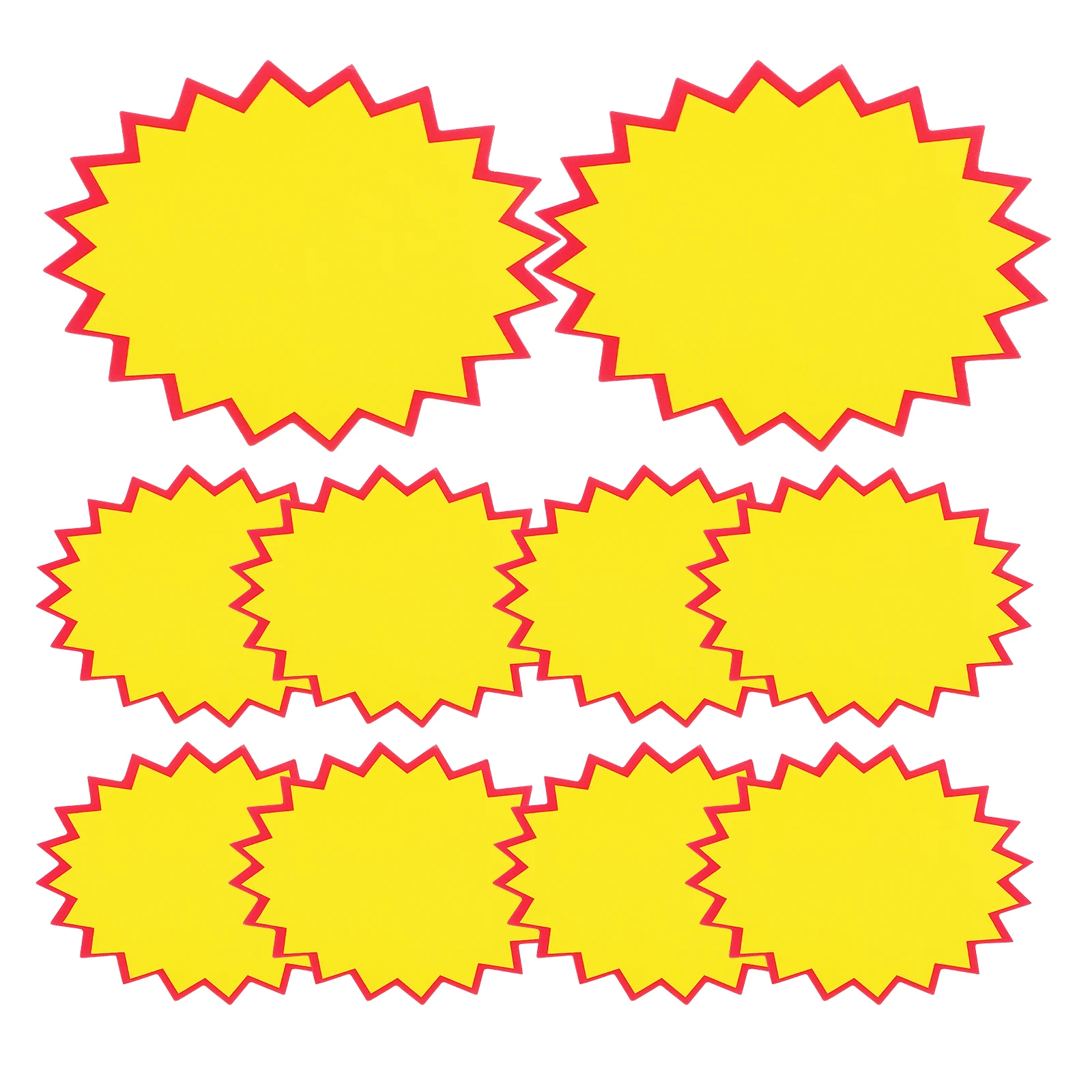 

100 Pcs Supplies Tag Sign Holder Stand Sticker Signs for Retail Store Display