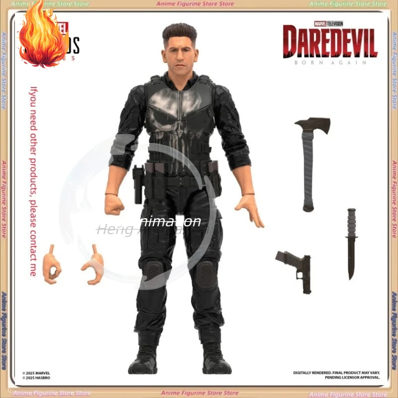 

Marvel Legends MCU Каратель 6-дюймовая фигурка Коллекционный орнамент Модный и крутой