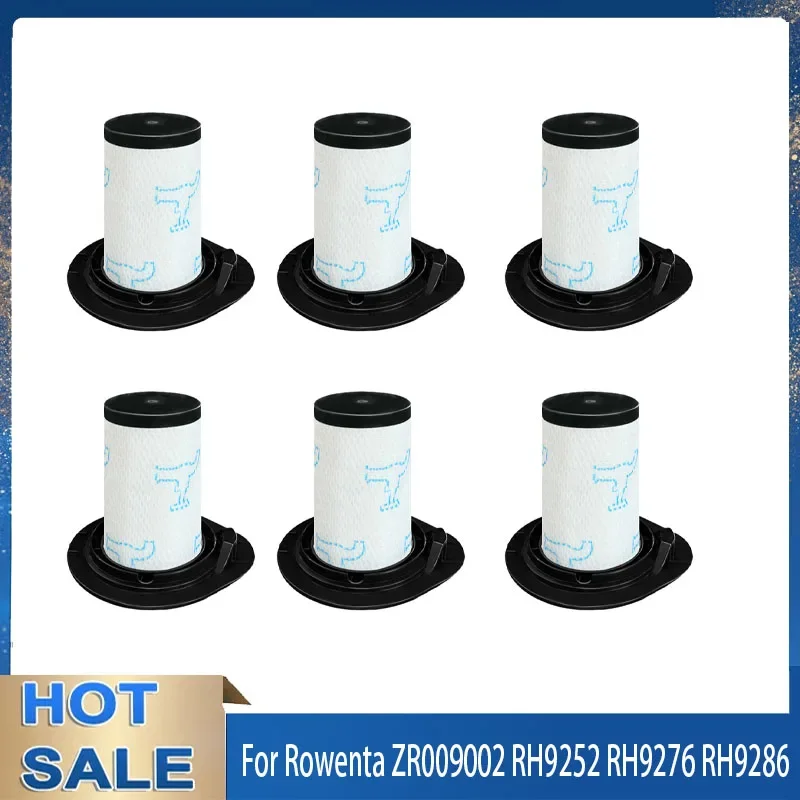 Filtro Hepa para Robot aspirador Rowenta ZR009002 RH9252 RH9276 RH9286 RH92, piezas de repuesto