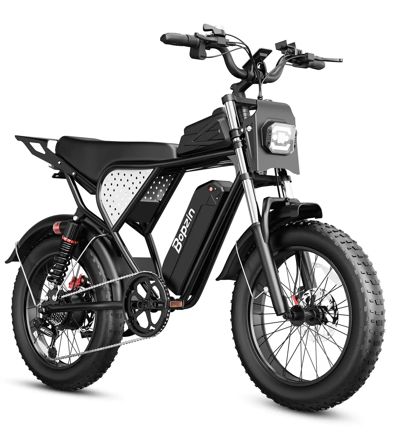 Electric Bike for Adult 1500W-2000W Peak Motor, 48V 20-25AH Removable Large Battery Up to 80 Miles Range, UL 2849 Certifi image 2