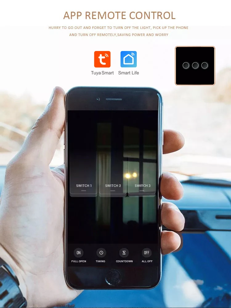 STLF الاتحاد الأوروبي 1,2,3,4 عصابة زيجبي التحكم في الطاقة الجدار التبديل إضاءة المنزل الذكي اللمس التبديل مع خط محايا دعم اليكسا #5