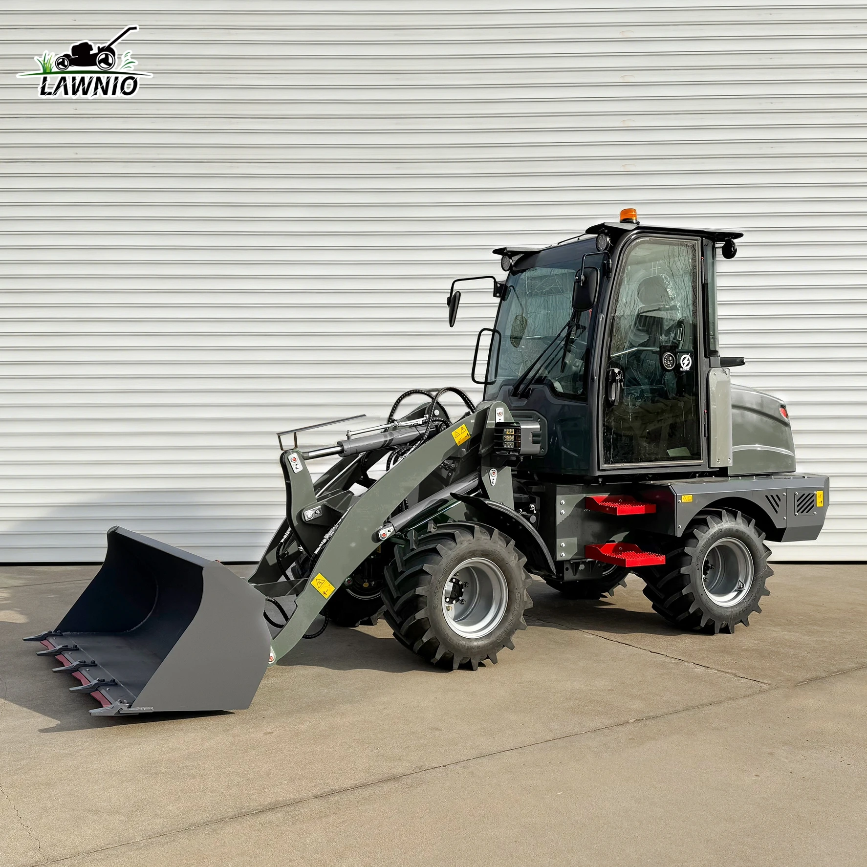 Reliable Performance Electric Loader  Maintenance Free Lead Acid Battery Multiple Uses Indoor Use Wheel Loader