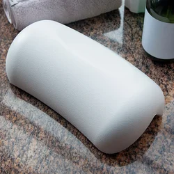 Waterproof Non-Slip Spa Bath Pillow for Hot Tub – Memory Foam Padded Head & Back Cushion with Suction Cups, Comfortable Bathtub