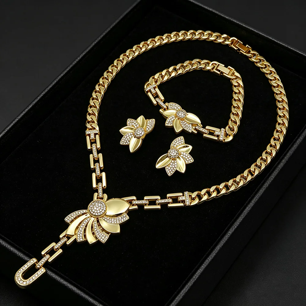 wedding-jewelry-set-african-big-flower-18-in-necklace-fine-zircon-bracelet-piercing-earring-ring-18k-gold-plated-jewellery