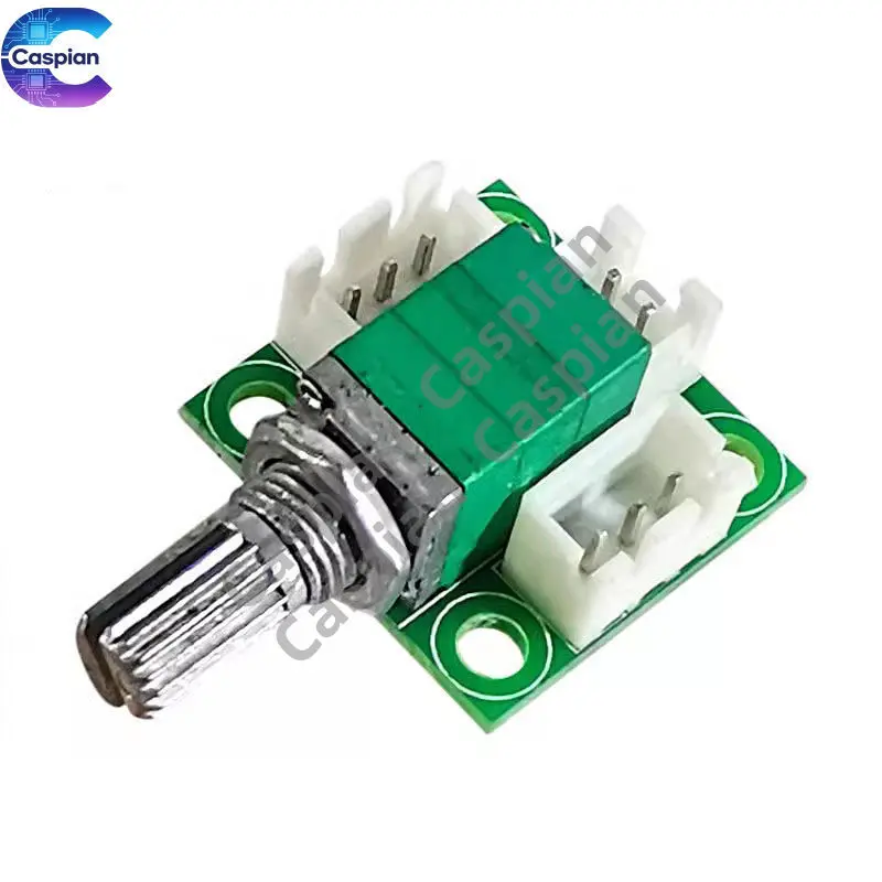 

B50K 2 Channel 09 Type DIY Stereo Volume Potentiometer with Switch Sealed Mini Audio Control Board