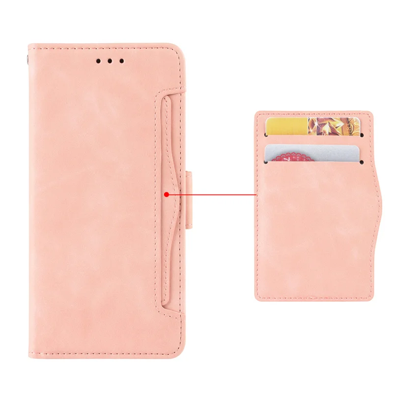 for Tecno Pova 6 Pova6 4G multi -card slot mobile phone protective case  built -in card bag can be inserted card