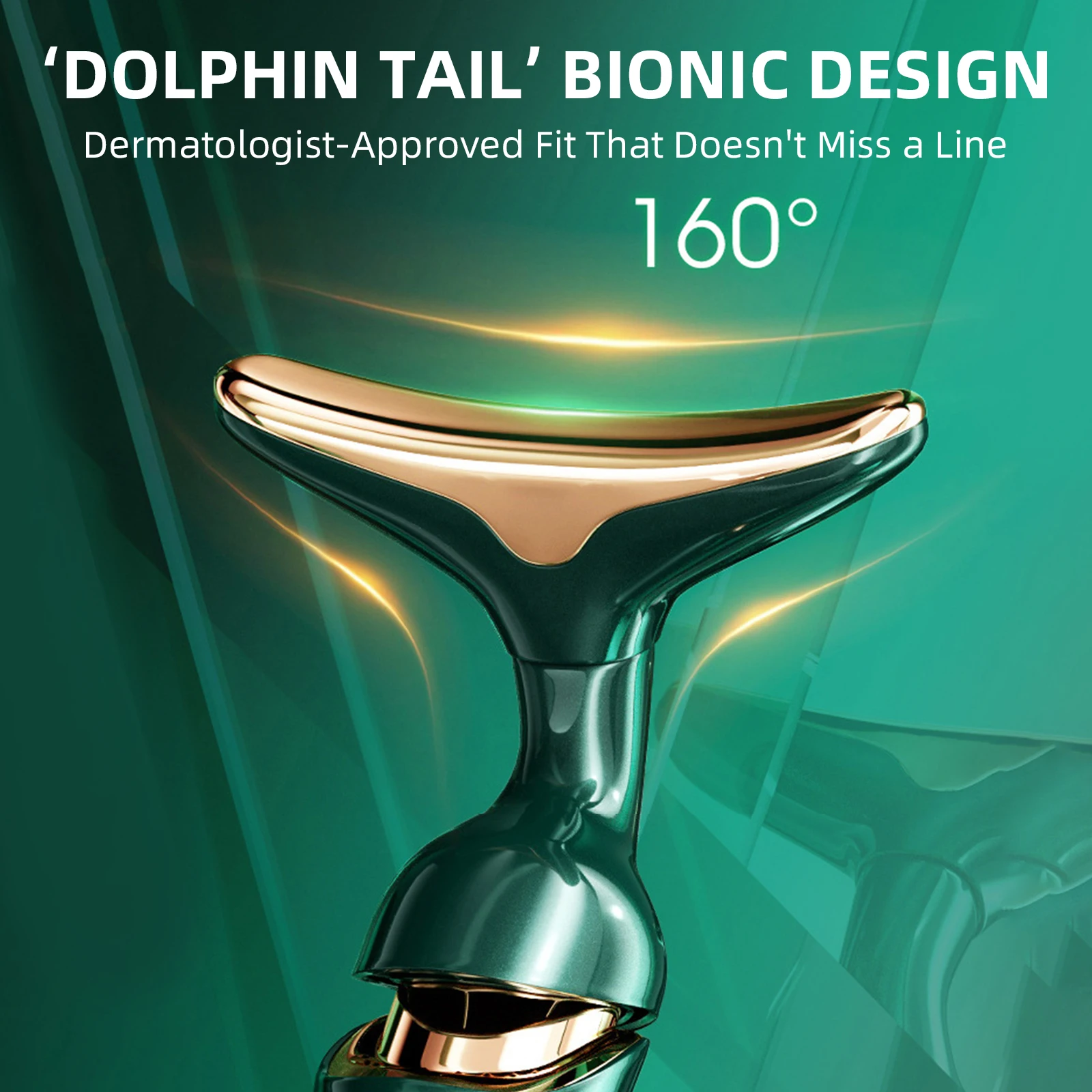 3-in-1 gezichtsliftapparaat Nek Gezichtsoogmassage Gezicht Slimmer EMS Schoonheid Huidverstrakking Rimpel Anti-aging gezichtsmassager