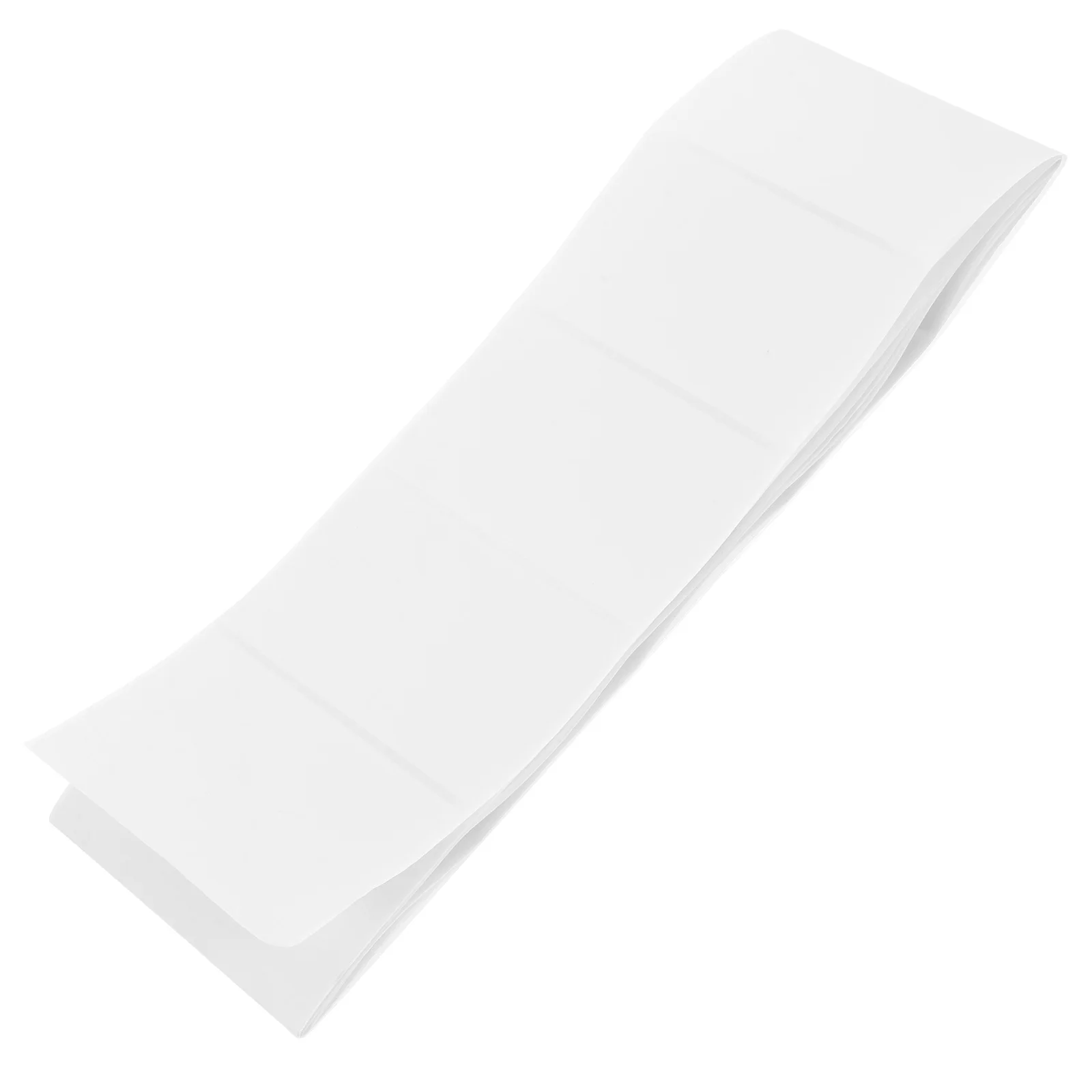 

100pcs Self-Adhesive White Address Labels 80X50Mm For Envelopes Packages Shipping Office Home Use Thickened Paper