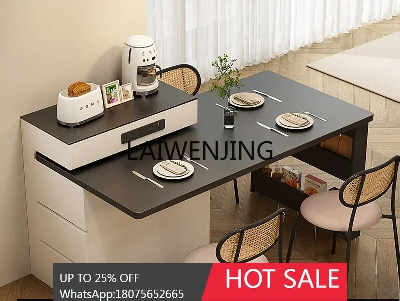 integrated multi-functional island platform can be rotated, retractable and narrow, and the table is customized.