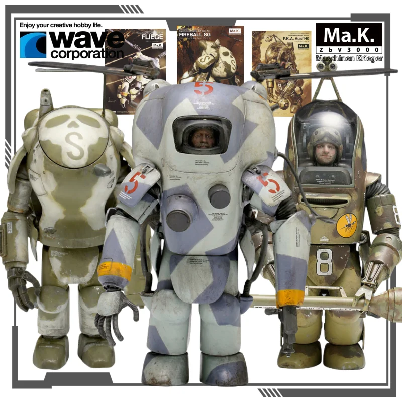 

WAVE Original Kawada Hiroshi Series Ma.k 1/20 The Finished Product Needs To Be Painted By Oneself Assembly Model Toys