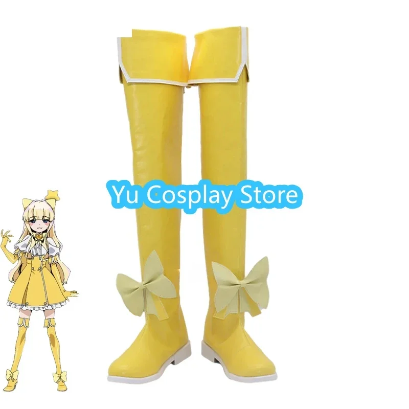 

Yu-Cosplay аниме Gushing Over Magical Girls Tenkawa Kaoruko обувь для косплея обувь из искусственной кожи Хэллоуин карнавальные ботинки реквизит для косплея на заказ