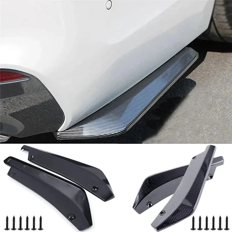 

Universal Car Front Rear Bumper Strip Lip Spoiler Diffuser Splitter Scratch Protector Carbon Fiber Winglets Side Skirt Extension