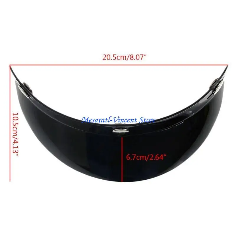 

A70F Hot Universal 3 Visor Face Shield Lens для мотоциклетных шлемов Open Face