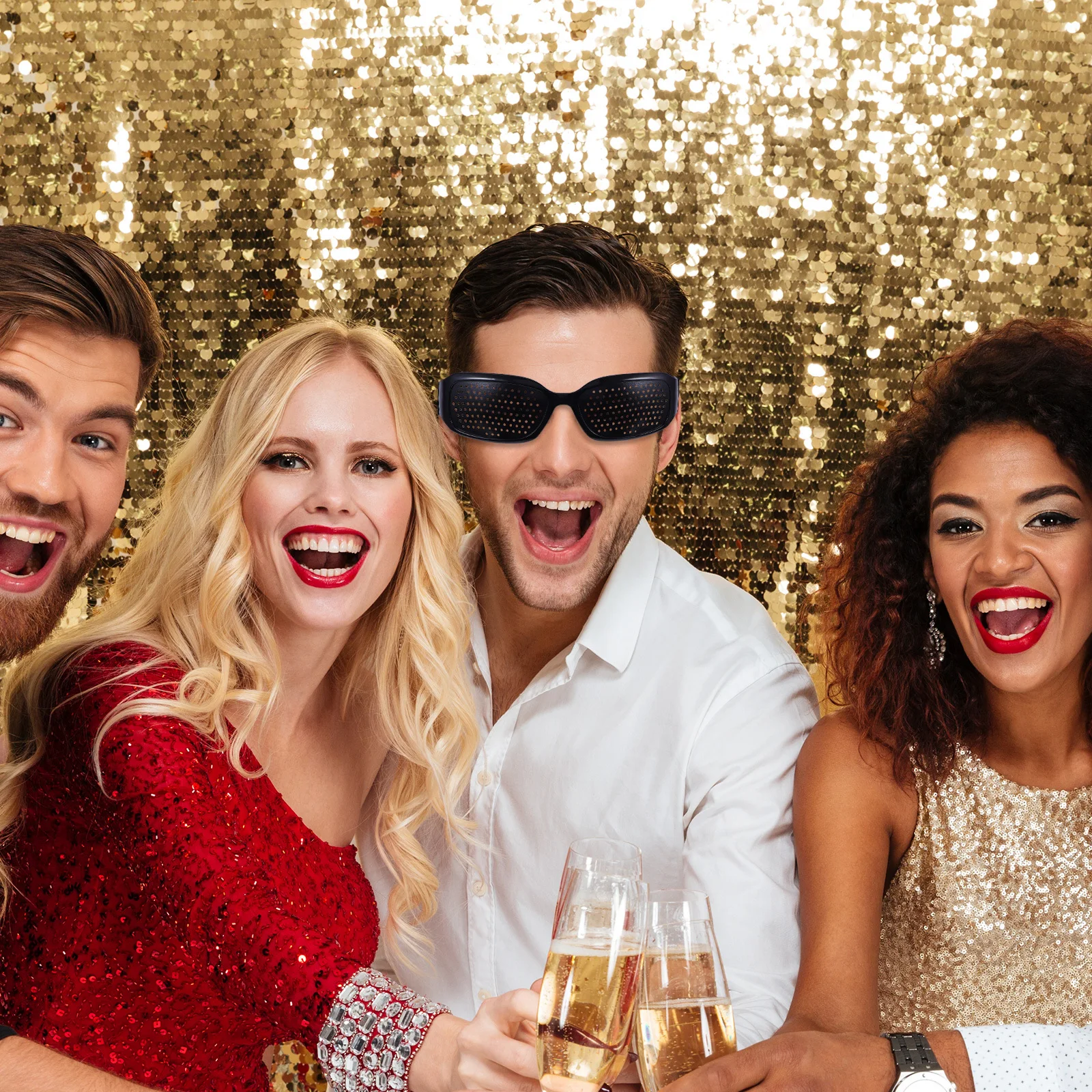 

FOMIYES Sunglasses for Correction Lightweight Sports Goggles Outdoor Activities 4Pcs Enhanced Clarity