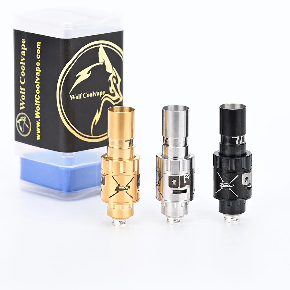 Wolfcoolvape Protocol Ridge Style rba Bridge สำหรับ bille/bb/boro Mod 6ชิ้น AIR PIN 1.0 / 2.0 / 2.5 / 3.0 / 3.5 / 4.0mm