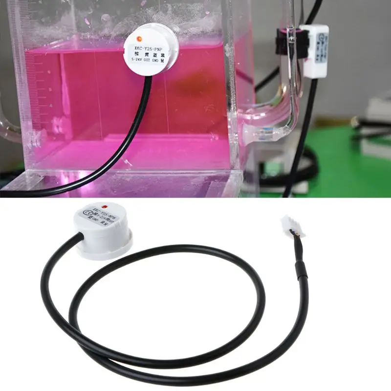 Non-Contact Liquid Water Level Sensor Induction Switch Detector XKC-Y25-NPN for tight Container 5-12V Dropshipping