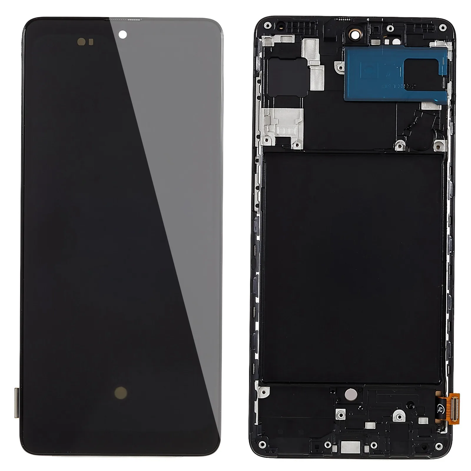 

For Samsung Galaxy A71 4G SM-A715 Grade C OLED Screen and Digitizer Assembly + Frame