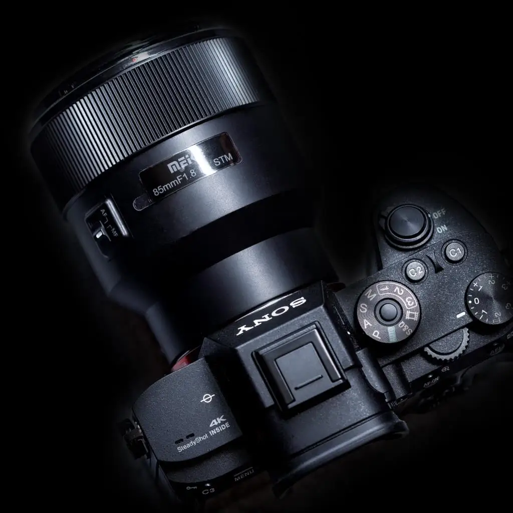 كاميرات تثبيت Meike-Canon ، 85 ، stf1.8 ، تركيز تلقائي ، م ، عدسة إطار كامل ، تليفوتو متوسط