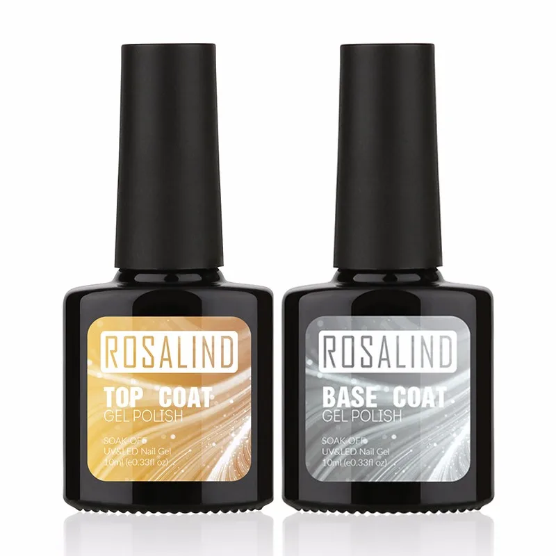 Rosalind base superior casaco 10ml embeber fora uv gel polonês manicure arte design magia removedor primer gel laca longa duração unha polonês