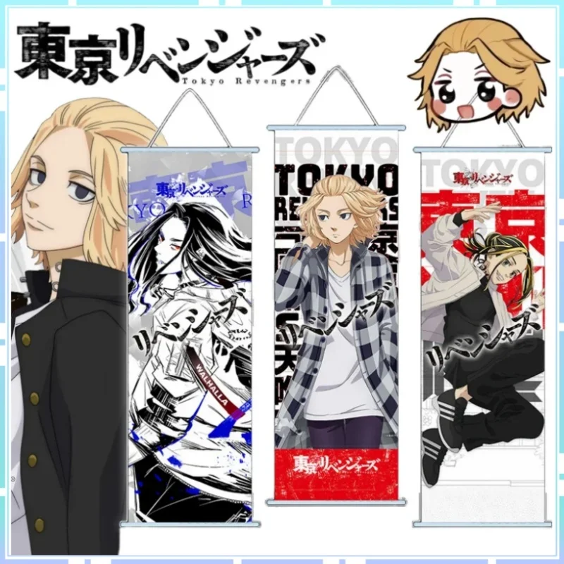 

Настенные панно «Токийские мстители», украшения для дверных проемов, флаги Comic Con, аниме-атрибутика, детские праздничные подарки