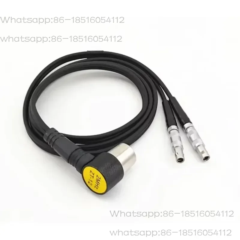 Thickness gauge probe 5MHZ φ 10 (5P φ 10)/5P8/7P6/2M/ZW5P high temperature probe