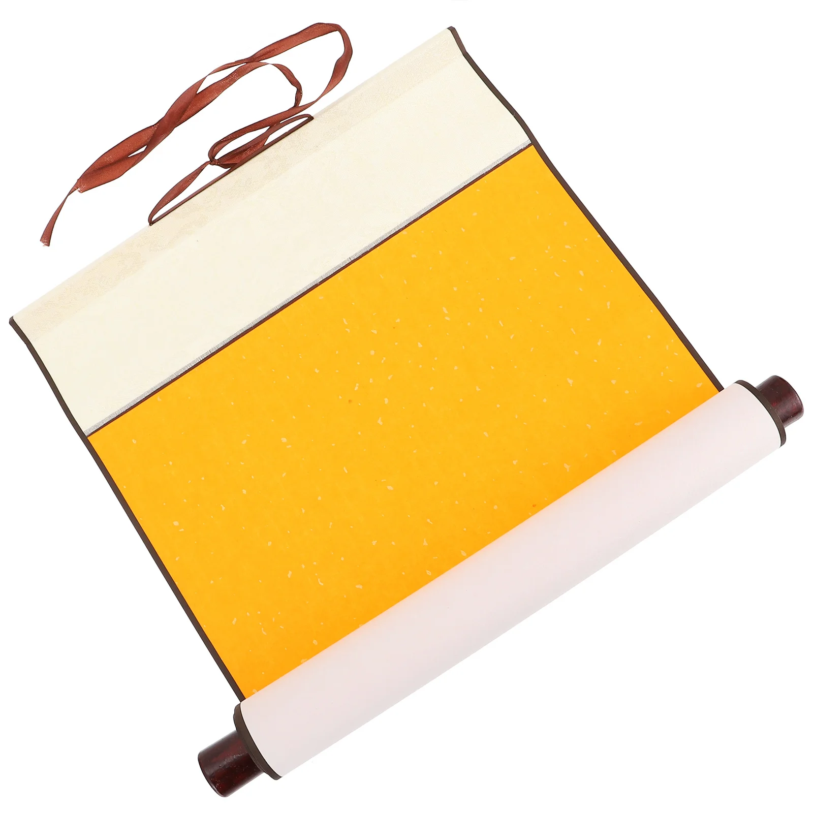 

1pc Blank Chinese Scroll Paper 8X60 Inch Xuan Art Calligraphy Painting Diy Hanging Mounting Practice Drawing Supply