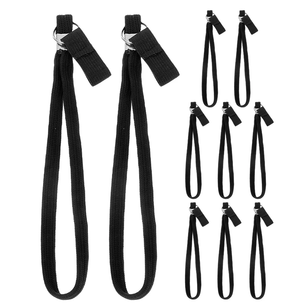 

10Pcs Comfortable Walking Cane Strap Adjustable Wrist Lanyard for Trekking Poles Outdoor Hiking Senior Safety Support Accessory
