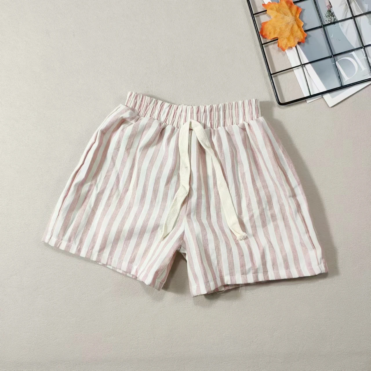 Kinder shorts Kinder hosen Einzelstück Hosen aus reiner Baumwolle Jungen Freizeit hosen Mädchen Shorts Baby jacken Hosen im britischen Stil – Detail 8