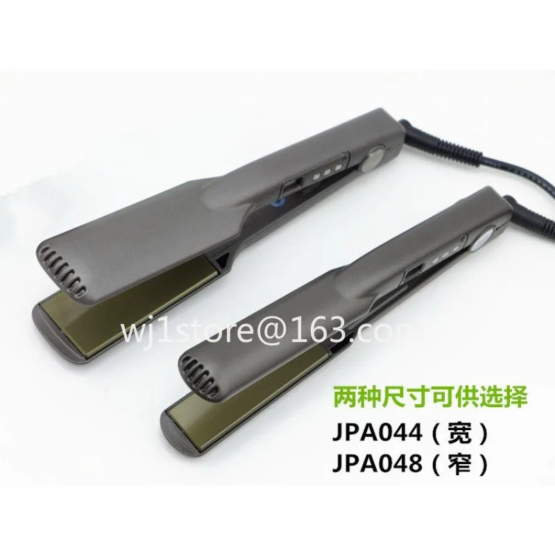 Negative ion splint hairdresser professional hair straightener straight roll dual-purpose modeling electric splint curly hair