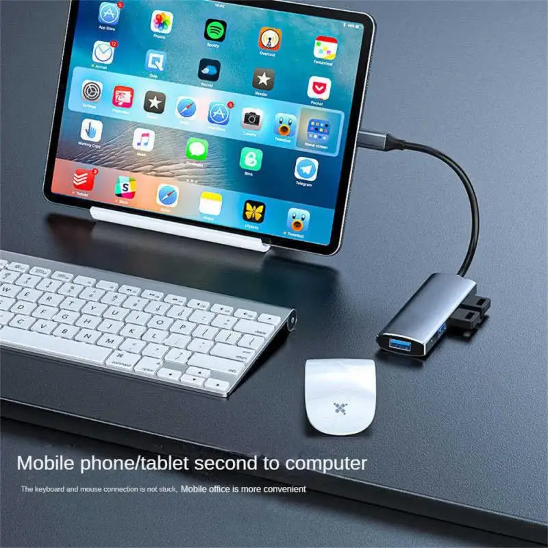 USB HUB 3 0 4 Ports USB 3.0 Adapter 5Gbps High Speed Multi USB-C Splitter for Macbook PC Accessories tipo c