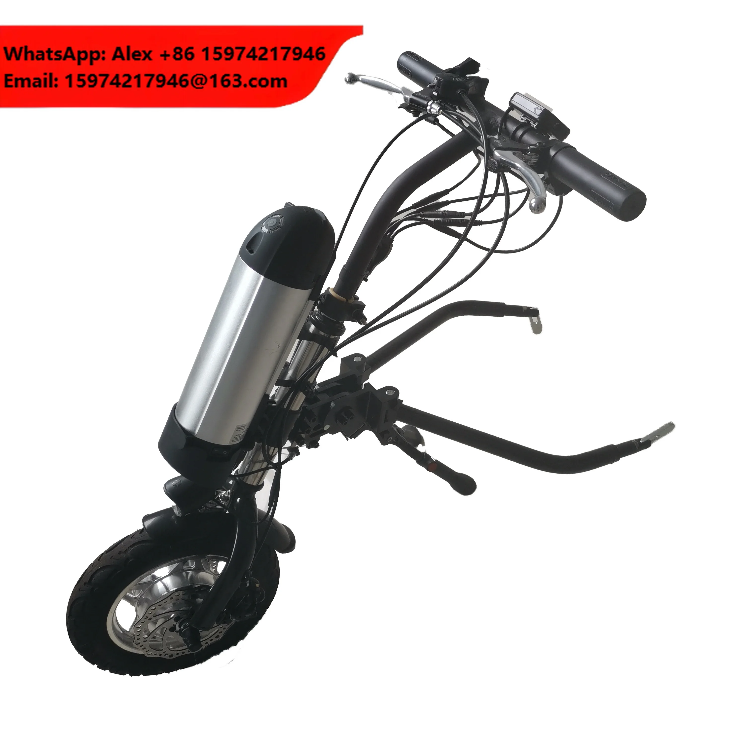 12inch Electric Wheelchair Attachment /hand Bike For Handicap