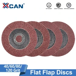 XCAN Grinding Discs 115/125mm Flap Sanding Disc Grinding Wheels Wood Cutting for Angle Grinder Wood Abrasive Polishing Tool