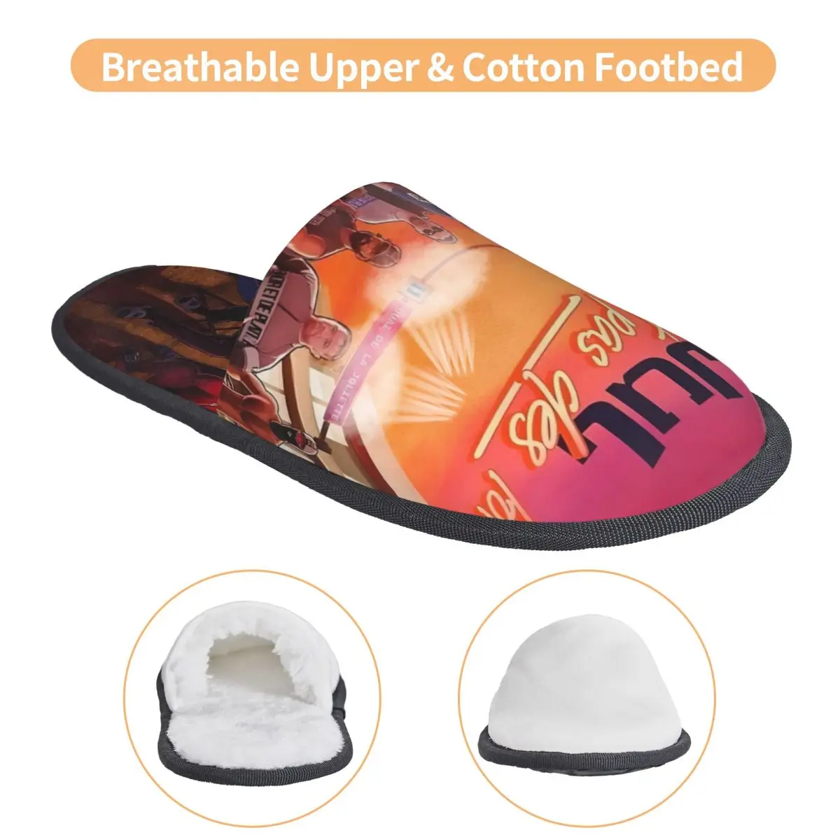 مخصص يوليو Cest Pas Des Lol الراحة جرجر رغوة الذاكرة النعال النساء مغني الراب غرفة نوم أحذية المنزل