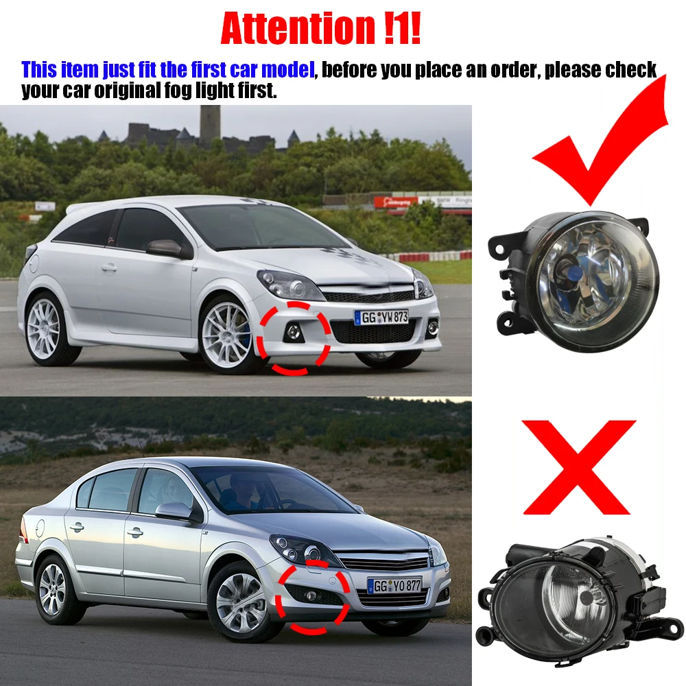 1 Pair Car LED Fog Light Angel Eye DRL For Opel Vauxhall Astra G H OPC VXR 1998-2011 30W H11 Fog Daytime Running Lamp Assembly