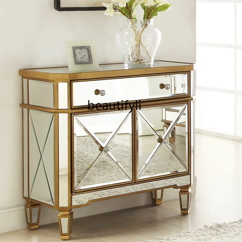 

ss D Light Luxury Modern Simple Living Room Foyer Entrance Cabinet Entrance Table Shoe Cabinet European Partition Cabinet Nordic