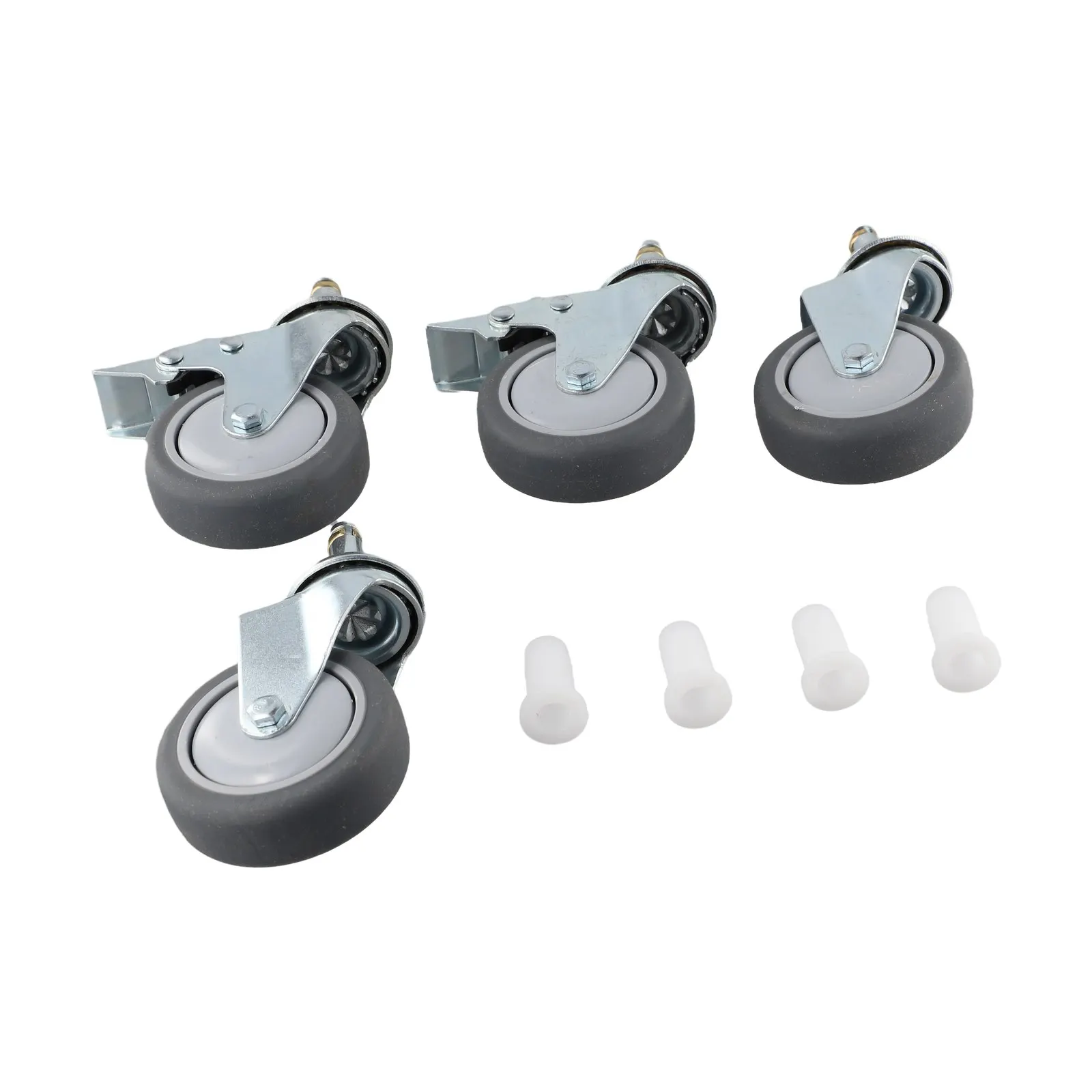 Rubber Swivel Casters 1-3/8\