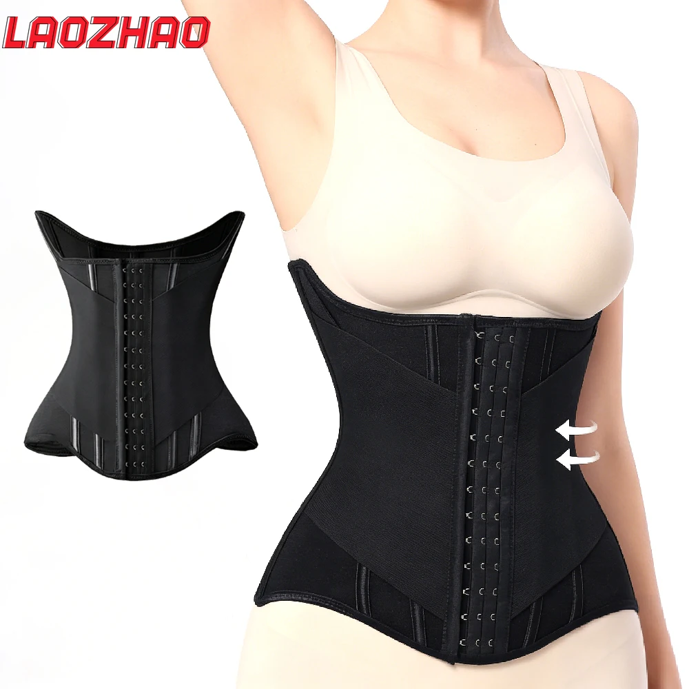 LAOZHAO 1PCS Waist Trainer Corset for Women Shapewear Tummy Control Body Shaper Postpartum Cincher Segmented Workout Girdle