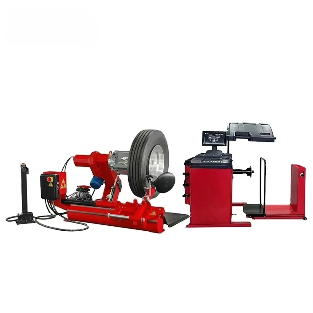 Truck Tire Changer & Wheel Balancer 14 Inch to 26 Inch Factory Direct