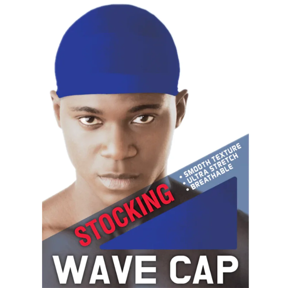 1pc Men\'s Compressing Wave Sleeping Cap, Sleep Hats, Stocking Wave Caps For 360 Waves, Good Compression For Men，, Large Caps