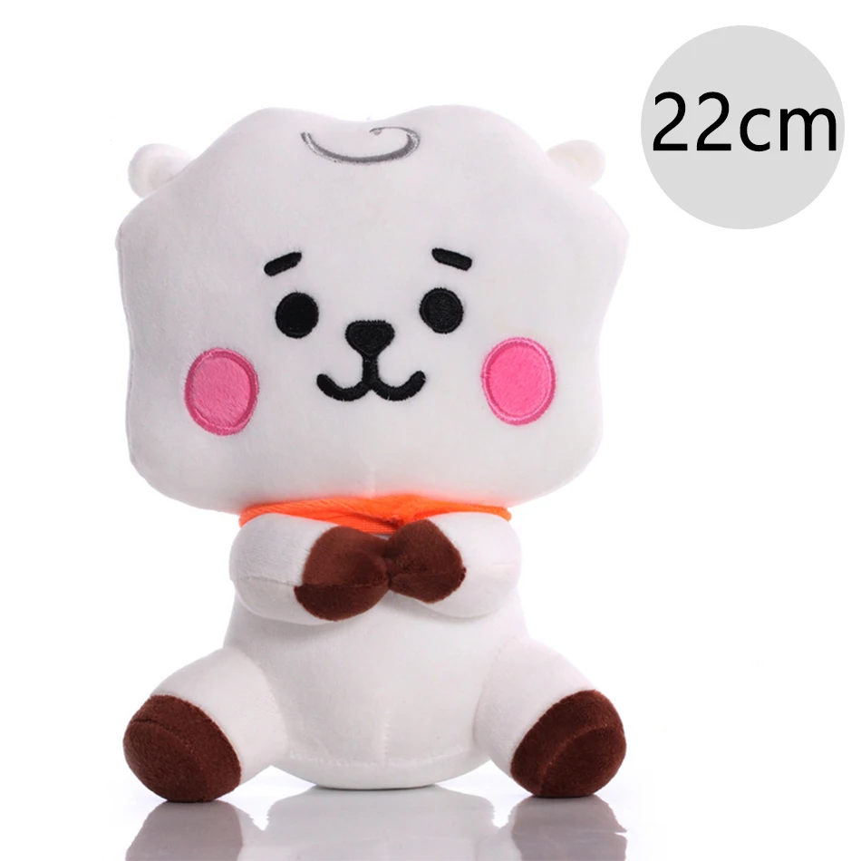 Heißer B-T-21 Plüschtier-Rucksack-Anhänger: Tata, Koay, Shooky, Mang, Cooky Cartoon-Tierfigur für Schlüssel, Handy und Büro – Perfektes Geschenk für Freunde