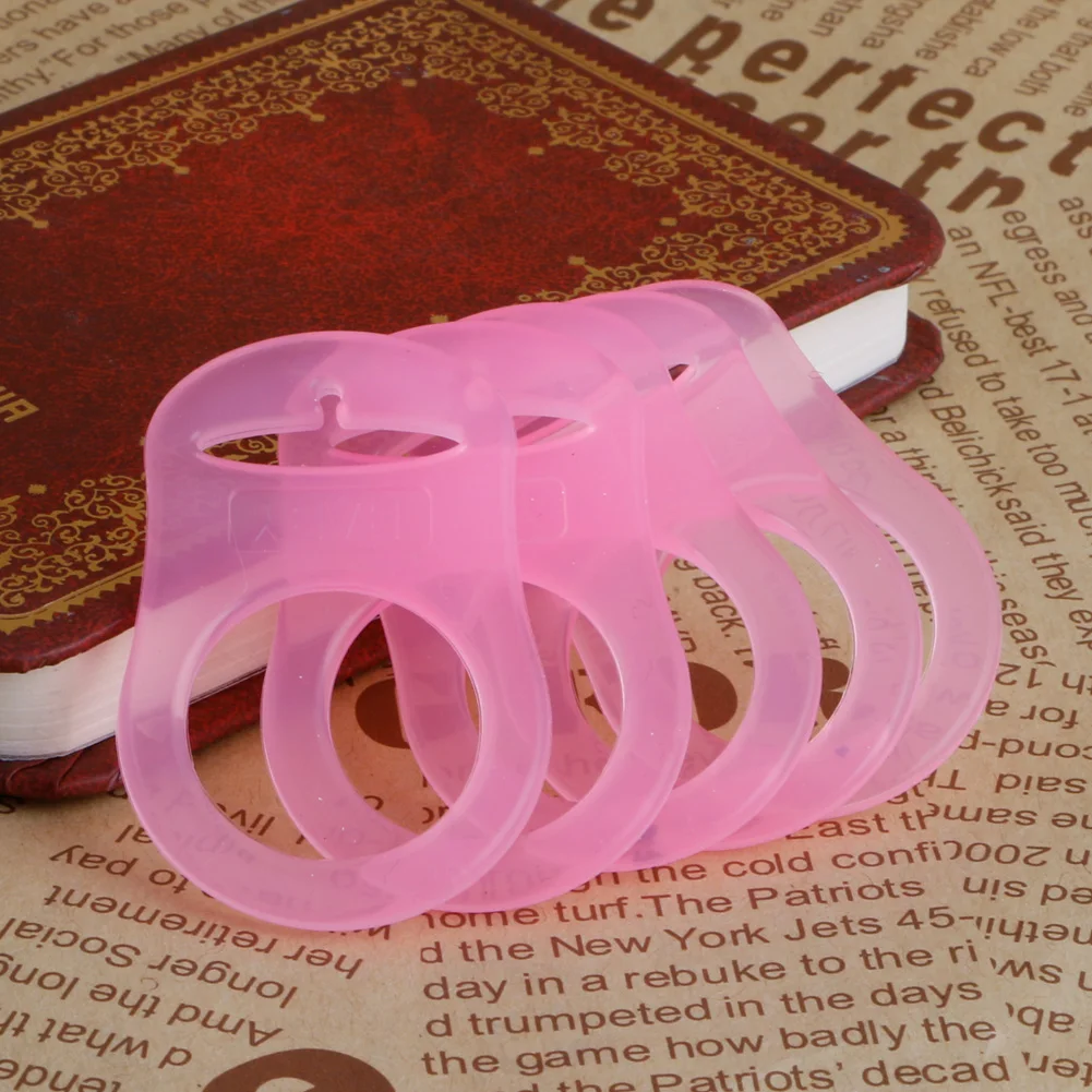 

5Pcs Multi Colors Silicone Baby Pacifier Holder Clip Adapter Rings Adapter Button Baby Mom Ring Newborn