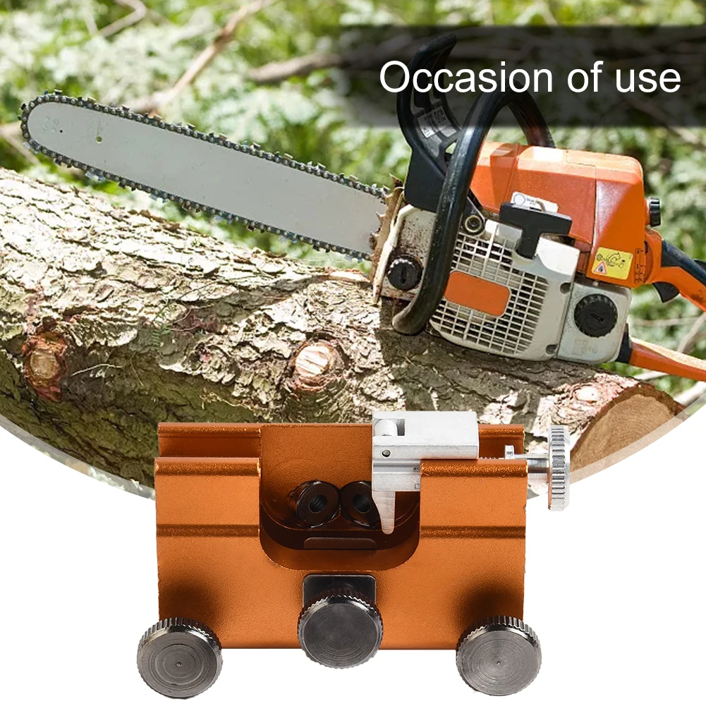 /Chain /Saw /Chain Sharpening Jig Kit 30 Degree Alloy Grinding Tool With Guide Sleeves For Precise Teeth Maintenance And Repair