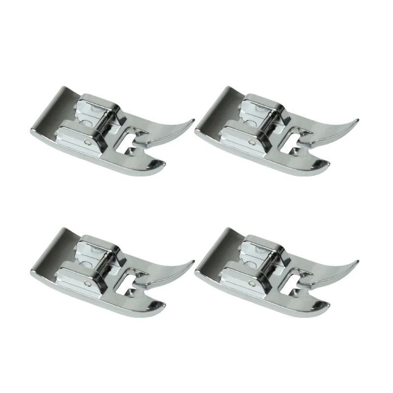 

Sewing Presser Foot 4Pcs Offering Zigzag Straight Stitching Function for Multipurpose Domestic Sewing Machine Accessory