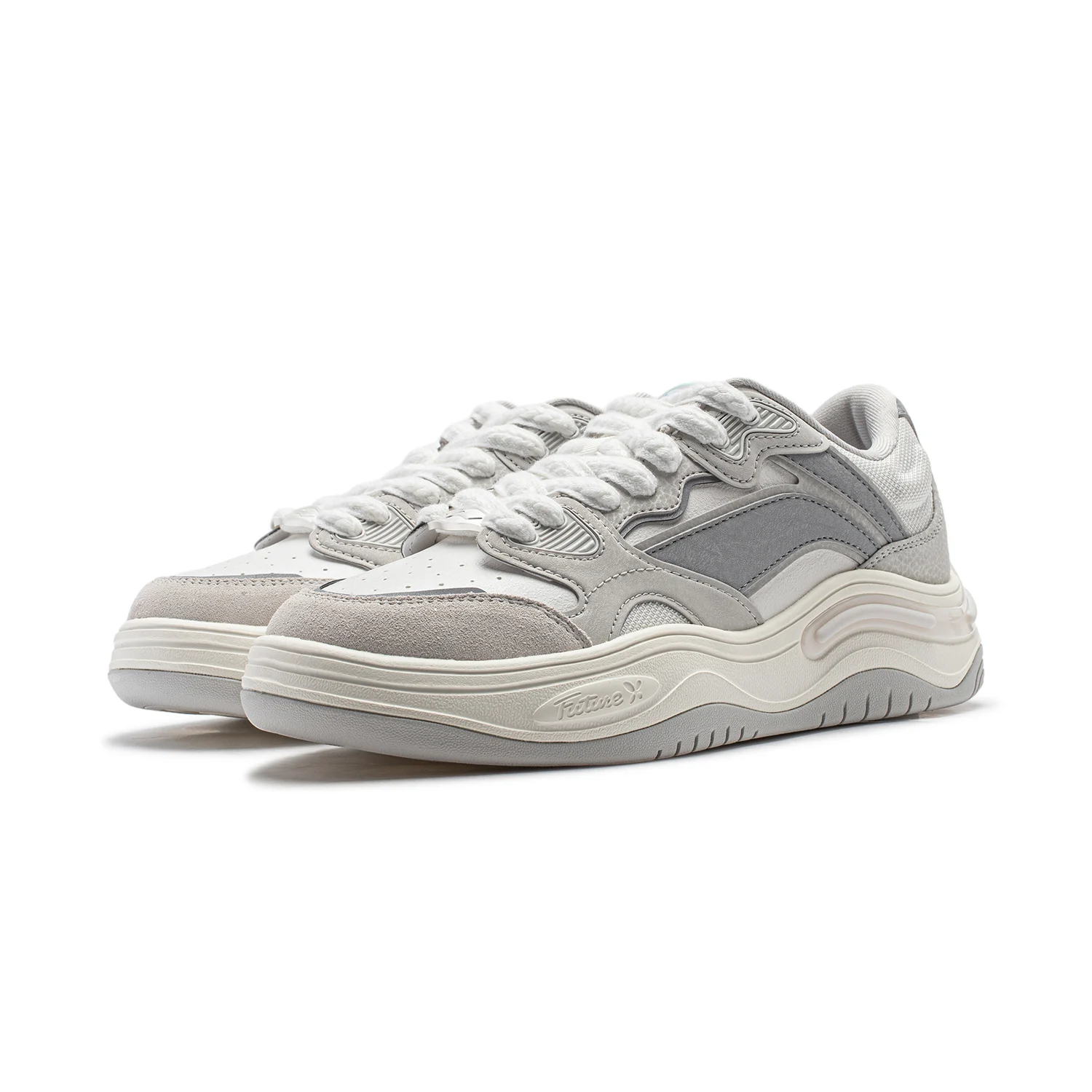 Li-ning Frauen Future Flow klassische Lifestyle-Schuhe Kissen bequeme Retro-Freizeit sportschuhe dicke Turnschuhe agcu016