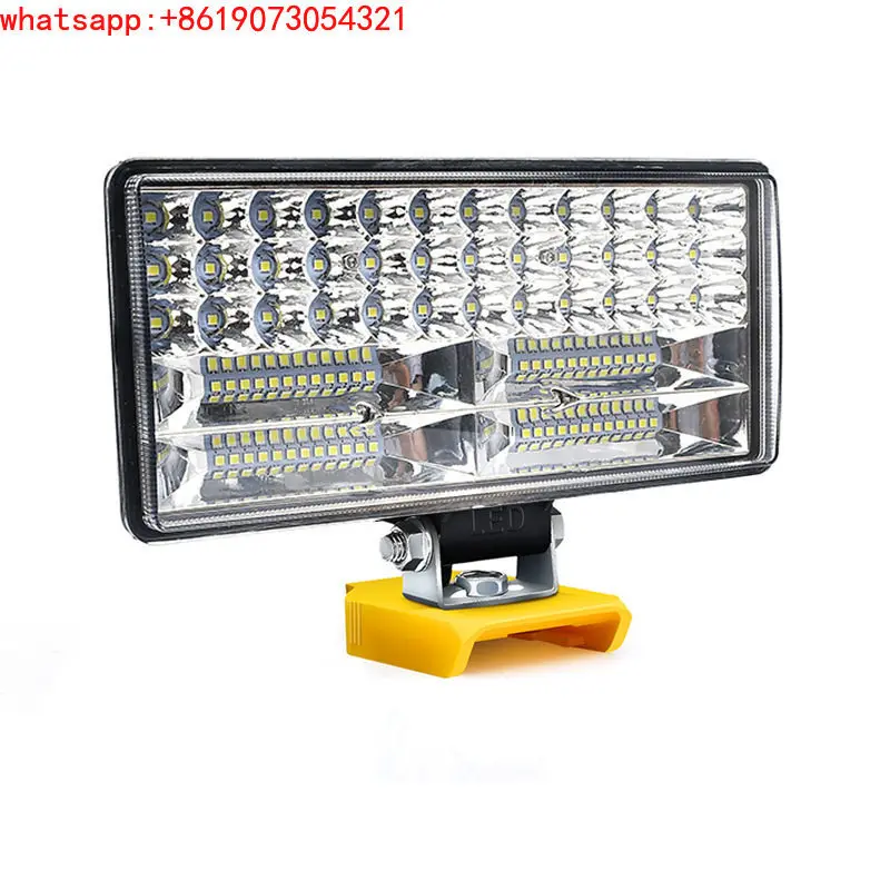 Portable light LED outdoor camping engineering lighting suitable for 20V DCB200 lithium battery 18V