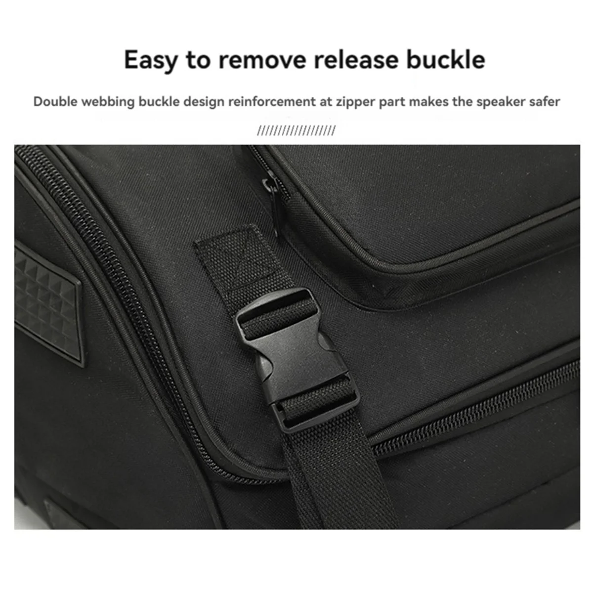 Portable Anti-Slip Carrying Bag Case Water-Resistant Shock-Proof Backpack Bag for Roland Cube Street EX Amplifier