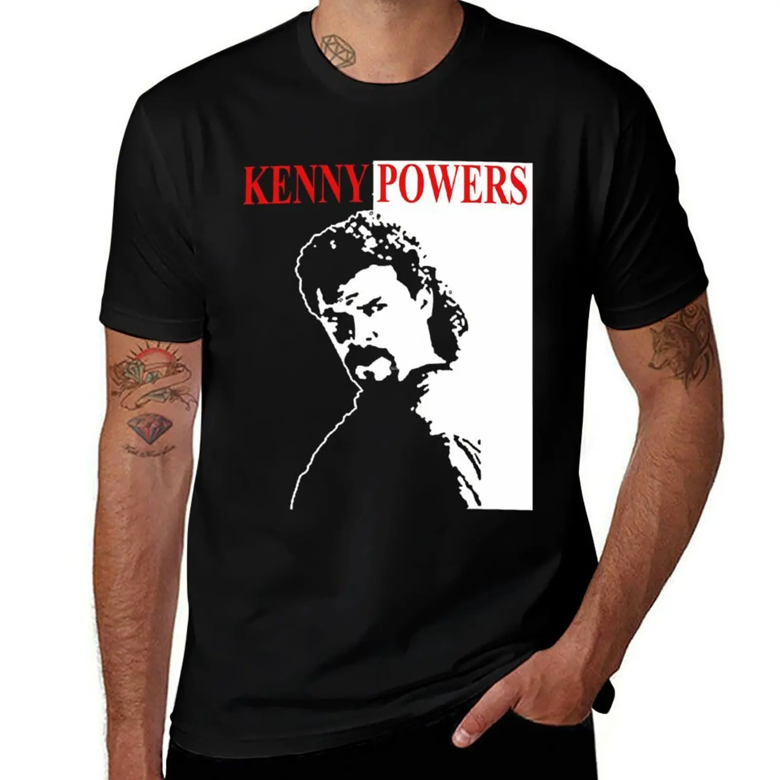 

Футболка Kenny Powers \t, футболки большого размера, мужские футболки с графикой, новые подарки и футболки, мужская мода